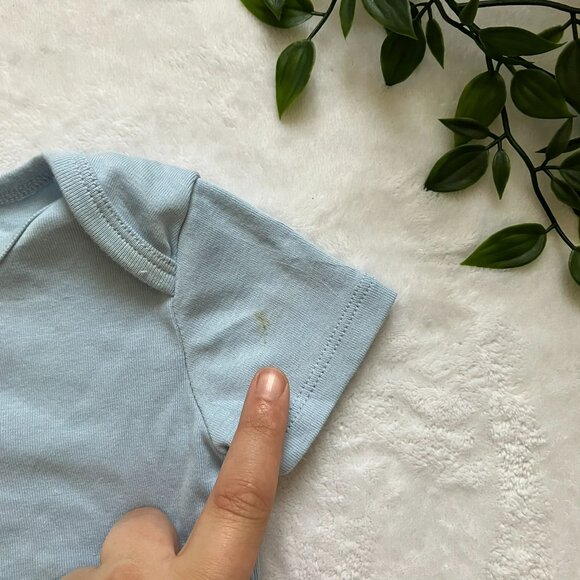 Pekkle 9M 4-Piece S’mores Camping Set 100% Cotton GUC Baby Boy Bodysuits Pants - Picture 8 of 16